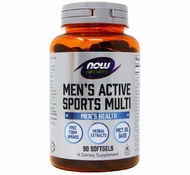 Витамины Men's Active Sports Multi 90 soft от NOW
