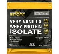 Изолят Whey Protein Isolate California Gold Nutrition, 907g