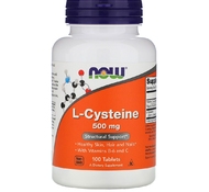 L-Cysteine 500 mg L-Цистеин 100 таб от NOW