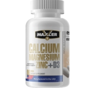 Calcium Zinc Magnesium + D3 (90 табл.) от Maxler