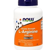 Аргинин Arginine 1000 mg (120 табл.) от NOW