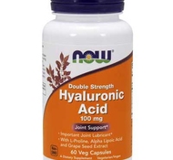 Гиалуроновая кислота Hyaluronic Acid 100 mg 60 кап от NOW