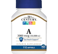 Витамин A 3000 мкг 110 софтгель от 21st Century