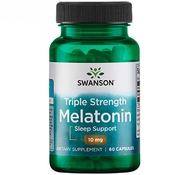 Мелатонин Melatonin 10 мг (60 капс) от Swanson