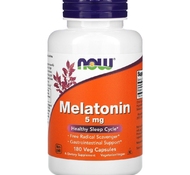 Melatonin 5 мг (180 капсул) от NOW