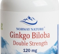 Ginkgo Biloba 120mg (60 капсул) от Norway Nature
