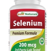 Селен Selenium 30 капс. 200 mcg от BestNaturals