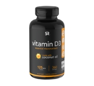 Витамин Д3 Vitamin D3 5000 МЕ 360 капсул от Sports Research
