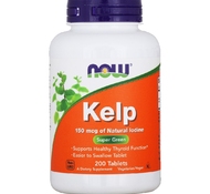 Органический йод Kelp 200 табл от NOW