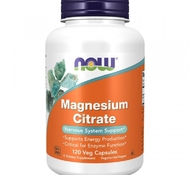 Магний Magnesium Citrate 120 капс. от NOW
