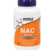 N-Ацетил-Цистеин NAC 600 мг 100 капс от NOW