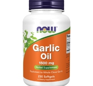 Чесночное масло Garlic Oil 1500 мг 250 soft от NOW