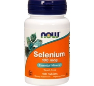Селен Selenium 100 mcg 100 табл. от NOW