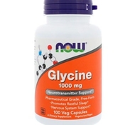 Глицин Glycine 100 капс от NOW