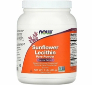 Лецитин Lecithin Sunflower 454 гр от NOW