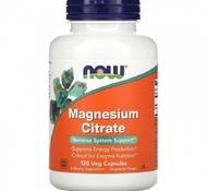 Магний Magnesium Citrate 120 капс от NOW