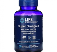 Super Omega-3 60 софтгель от Life Extension